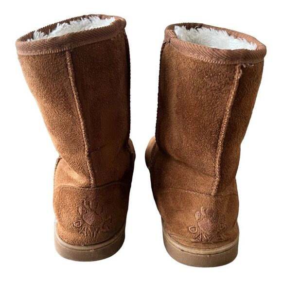 Women's Brown Microfiber Boots by Dawgs Size 7 - Picture 1 of 13